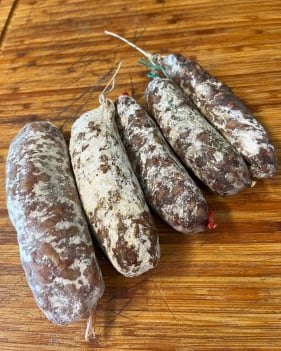 Salami della Fattoria Valle Luna di Varese